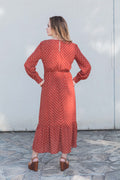 The Ana Polka Dot Maxi Dress - Flair&Bound